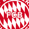 拜仁慕尼黑足球俱乐部队徽 - 红白菱形图案与FCB字母